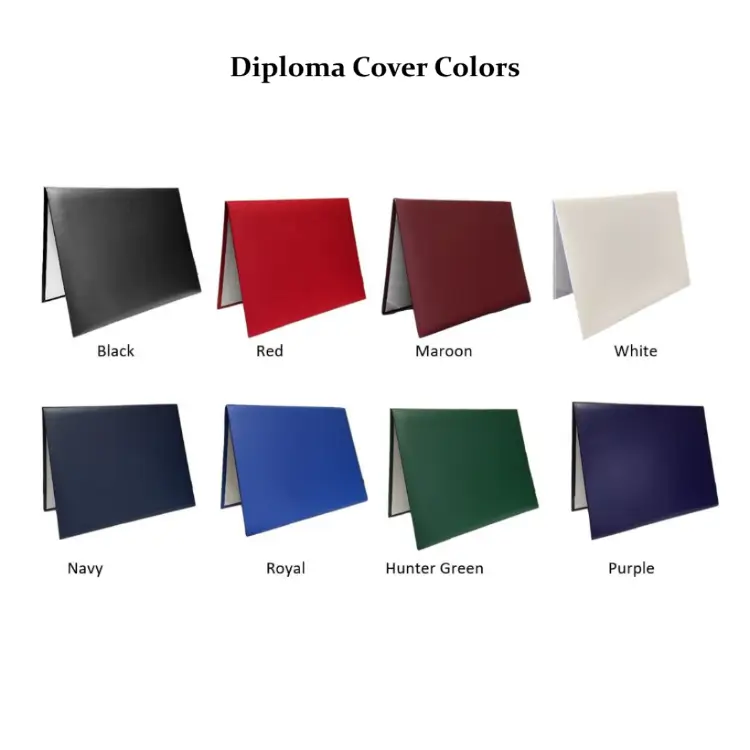 Diploma Cover with Different Logo Styles - Image 4