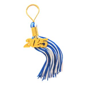 Royal white Keychain Tassel 2025