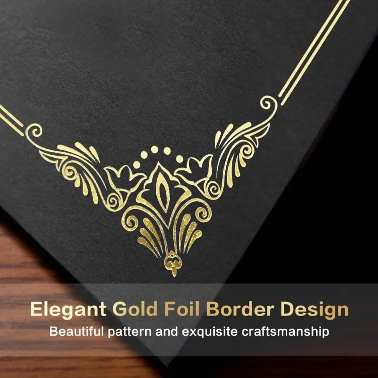 Certificate Holders with Elegant Gold-Trim - Image 3