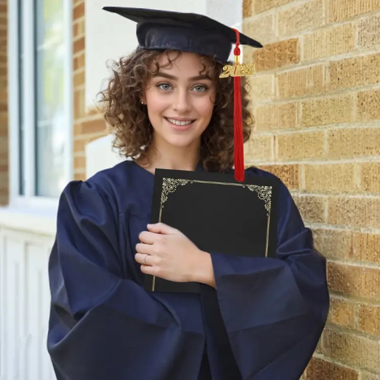 Certificate Holders with Elegant Gold-Trim - Image 4