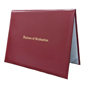 Diploma Cover Imprinted "Diploma of Graduation"