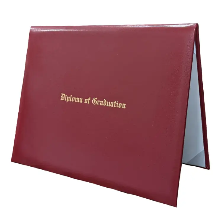 Diploma Cover Imprinted "Diploma of Graduation"