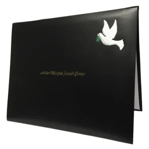 Embroidered Diploma Cover