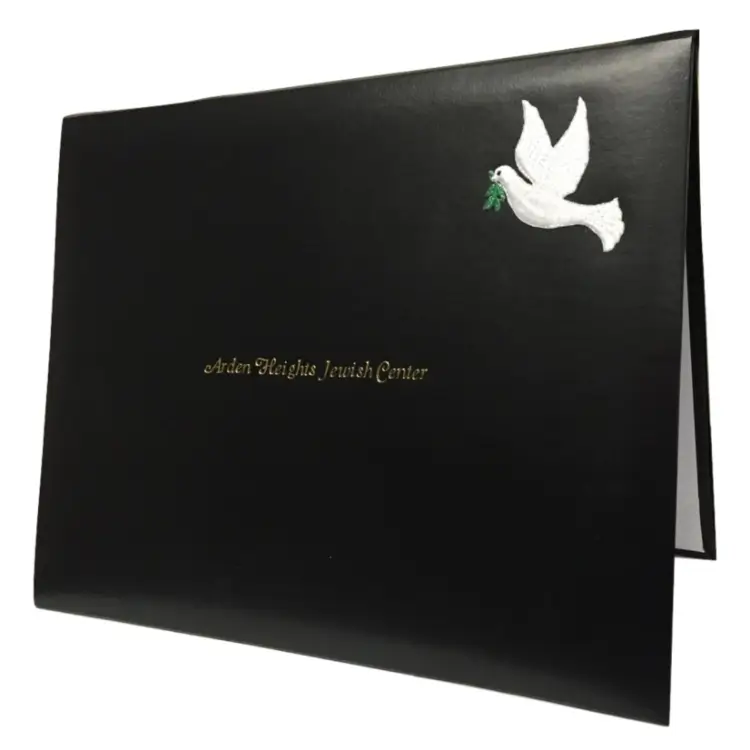 Embroidered Diploma Cover
